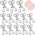 PECMER 100 Set 13mm Sewing Hook and Eye Closures