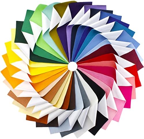 HBC Merino Wool Blend Felt Crafting Sheets Adhesive Backed