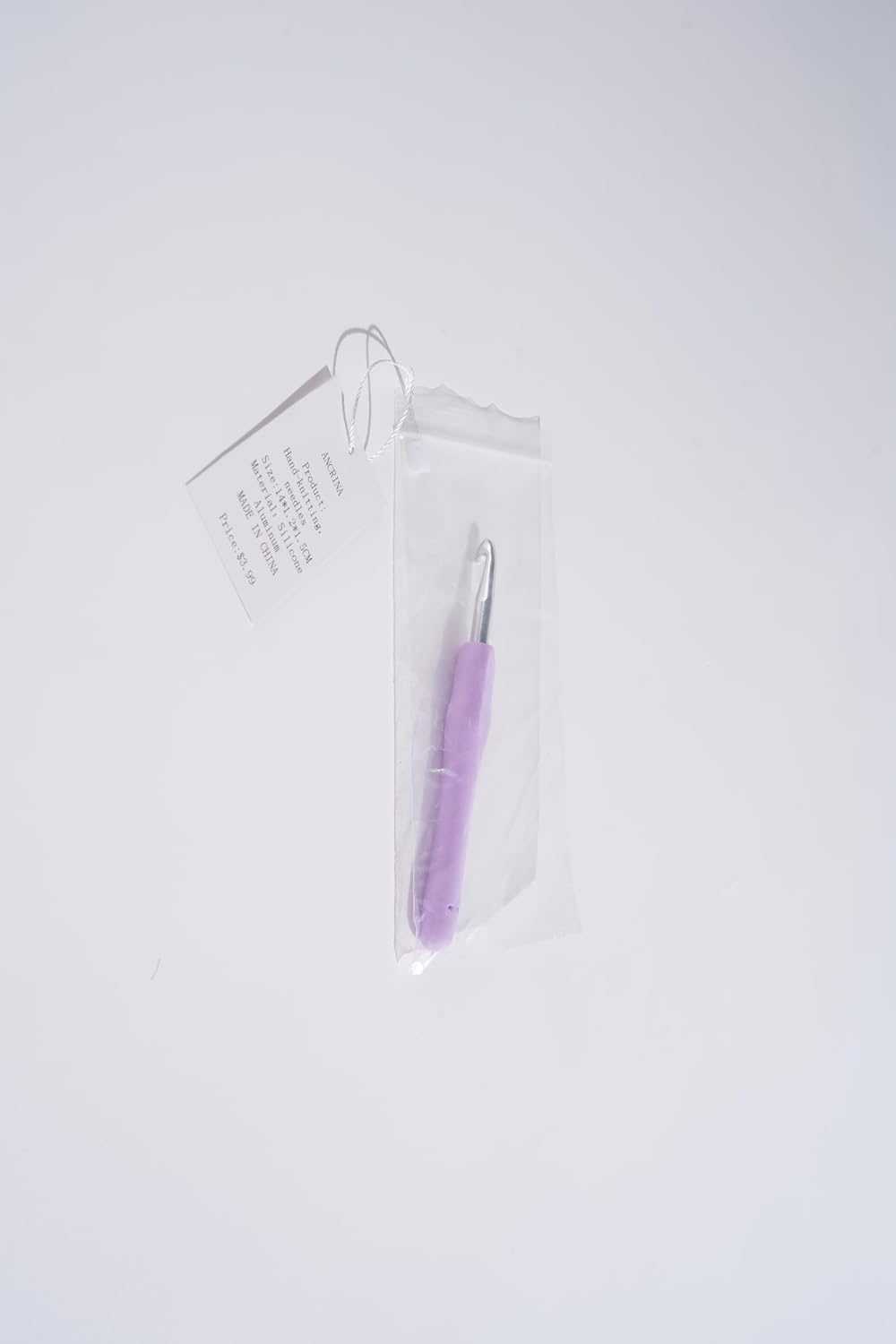 Crochet Hooks 1 Pack Yarn Crochet for Beginners with Silicone Grip