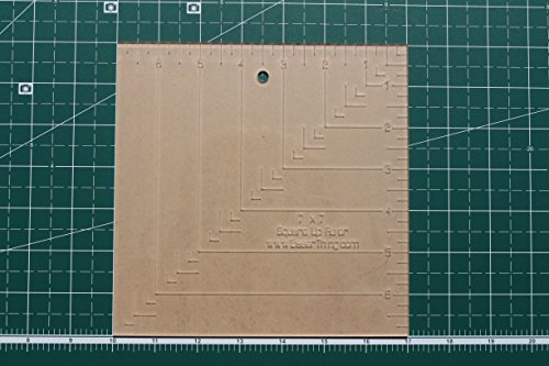 Square Up Ruler 7-Inch by 7-Inch (7x7)
