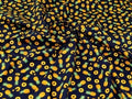 Rose & Hubble Cotton Poplin Fabric Navy - per Yard