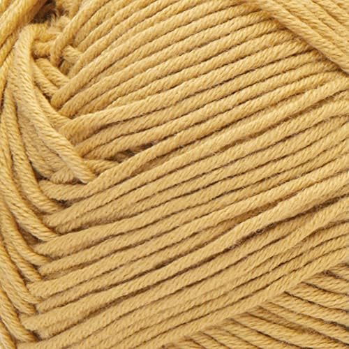 Bernat Softee Cotton Yarn for Crocheting Soft, Golden