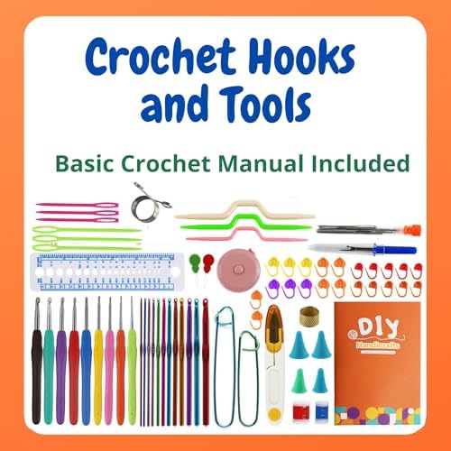 SusggO 96 Pieces Crochet Kit for Beginners Complete Crochet Amigurumi