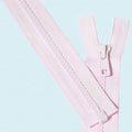 30" Vislon Zipper ~ YKK #5 Molded Plastic ~ Separating - 512 Baby Pink