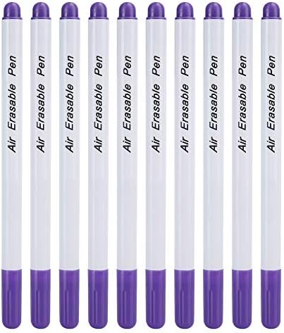 Pssopp Fabric Marking Pens 10 Pack Air Water Erasable for Sewing