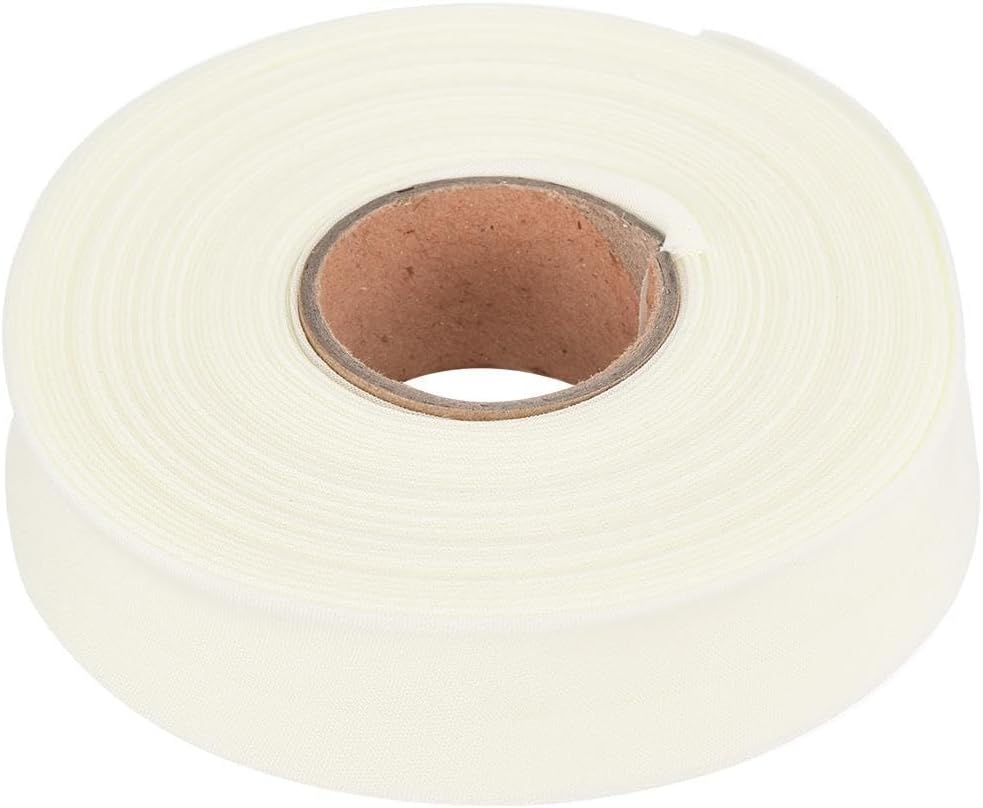 1 Inch Double Fold Bias Tape 10 Yards Polyester Binding Tape Beige