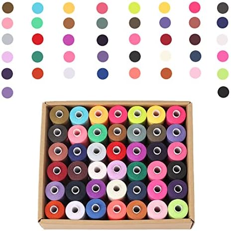 Simthread All-Purpose Sewing Thread – 42 Colors