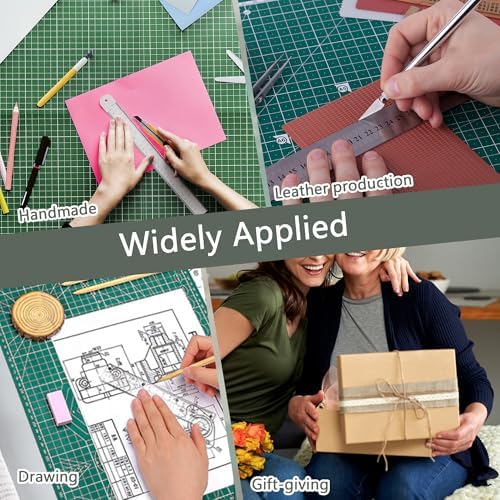 4Pcs Double-Sided Cutting Mat, 5-Layer