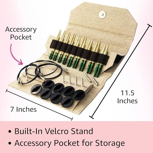 Lykke Grove 3.5-inch Interchangeable Circular Knitting Needle Set