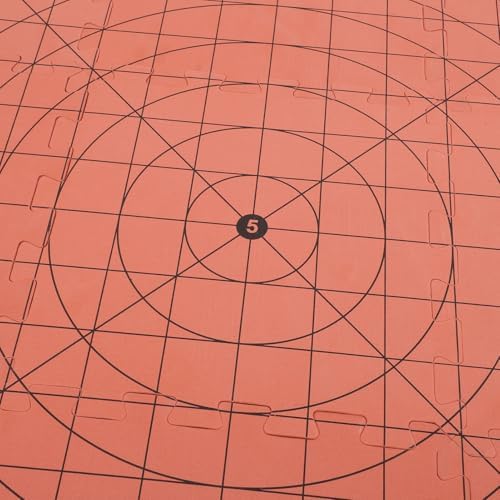 Kuuleyn 9PCS Knit Blocking Mats Brick,Red Foam Interlocking
