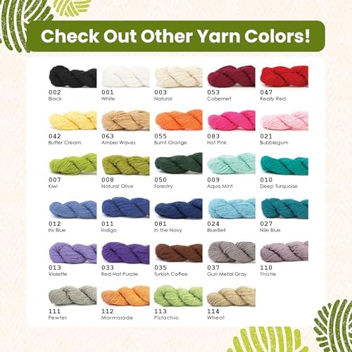 HiKoo CoBaSi DK Yarn, Cotton, Bamboo, Silk, Nylon, 50g, 140 yd, #007