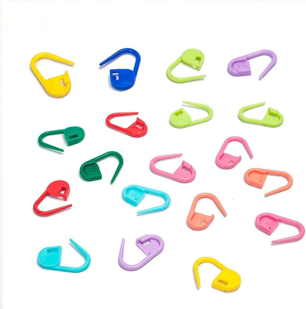 ARTIBETTER 120 Pcs Locking Stitch Markers, 10 Colors Included with Box