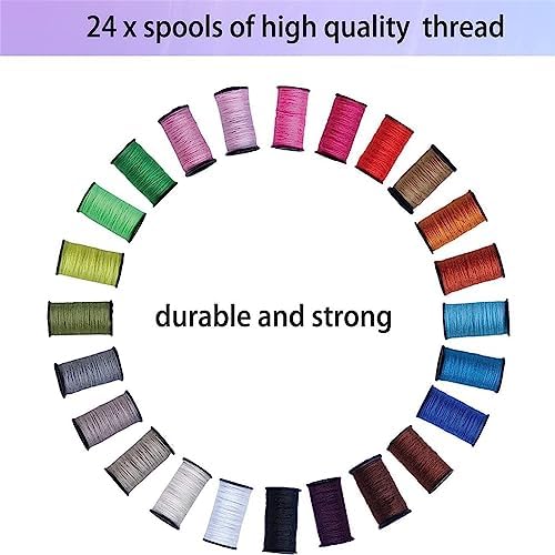 SDREYKUF Sewing Kit DIY Tool Set Camel Needle Multifunctional Line Box