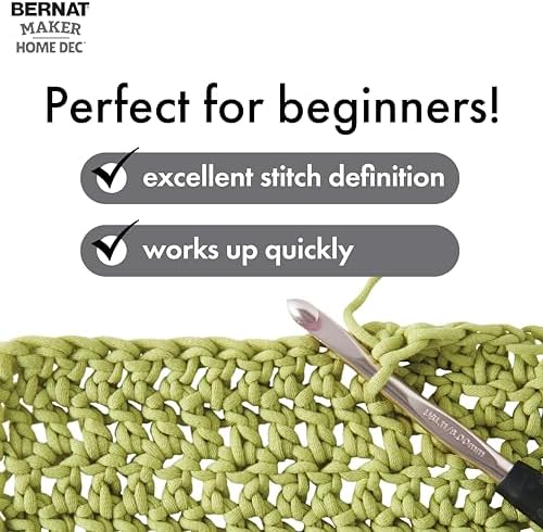 Bernat Maker Home Dec Bulky Yarn for Crocheting, Nautical Varigates