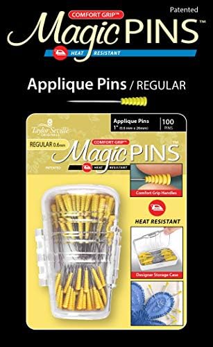 Taylor Seville Originals Comfort Grip Magic Pins Applique Regular