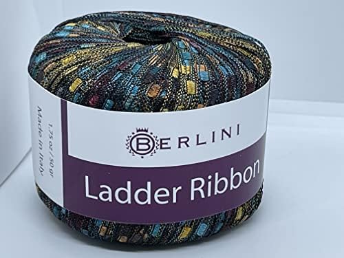 Berlini Ladder Ribbon Yarn - 50 Grams (1.75 Ounces), 142 Yards - #144
