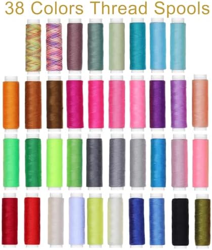 TAOKEF Large Sewing Kit for Adults, Complete Sewing Supplies Set 38