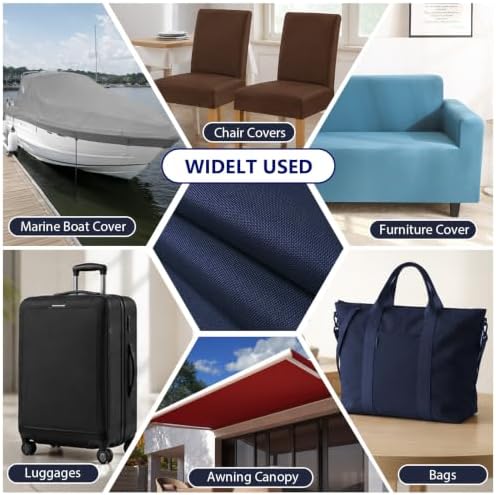 Waterproof Canvas Fabric by The Yard Fade & UV Resistant 5 Yards