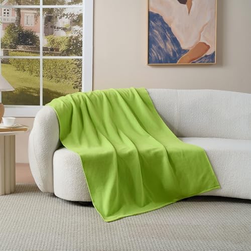 Yurdon Polar Fleece Fabric, 60 inches Wide (Lime, 1 Yard)