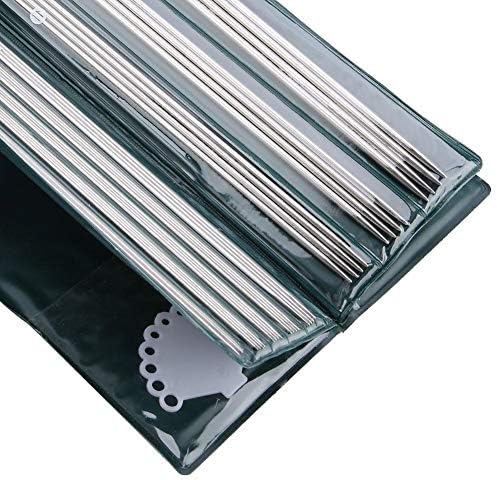 44Pcs Double Pointed Knitting Needles Set, 2.0-5.0mm Stainless Steel