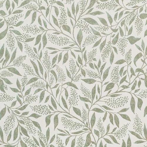 Sunbrella Outdoor Fabric by the Yard | Exquisite Aloe | Floral