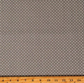 Riley Blake Cotton Swiss Dot Polka Dots Spots Spotted White on Gray