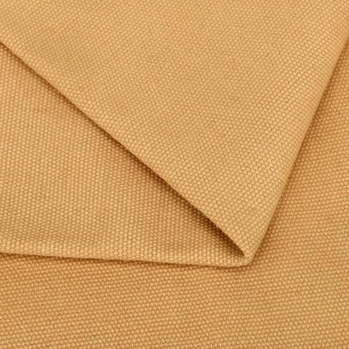 100% Cotton Canvas by The Yard, 16oz Natural Duck Fabric for DIY