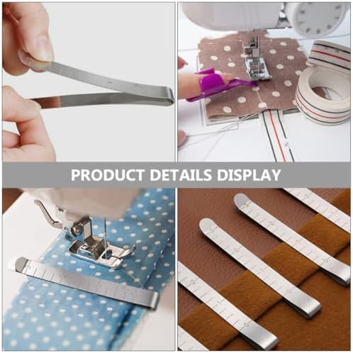 Metal Sewing Clip for Hemming Tape Quilting and Seam Guiding Home Use