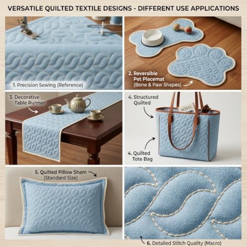 Quilting Templates Machine Quilting: Durable Acrylic Ruler Set