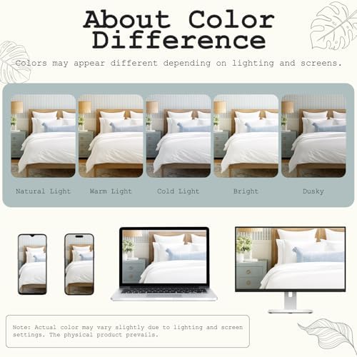 58" Wide Soft Cotton Blend Fabric by the Yard, 140gsm Lightweight &