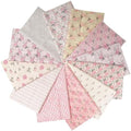 12pcs Quilting Fabric 18 x 22 Inch Cotton Craft Fabric Bundle Fat