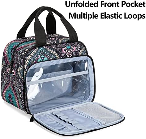 LoDrid Small Portable Yarn Storage Bag with 2 Grommets for Tangle Free