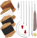 Upholstery Repair Kit: Extra Strong Waxed Sewing Thread 4 Rolls