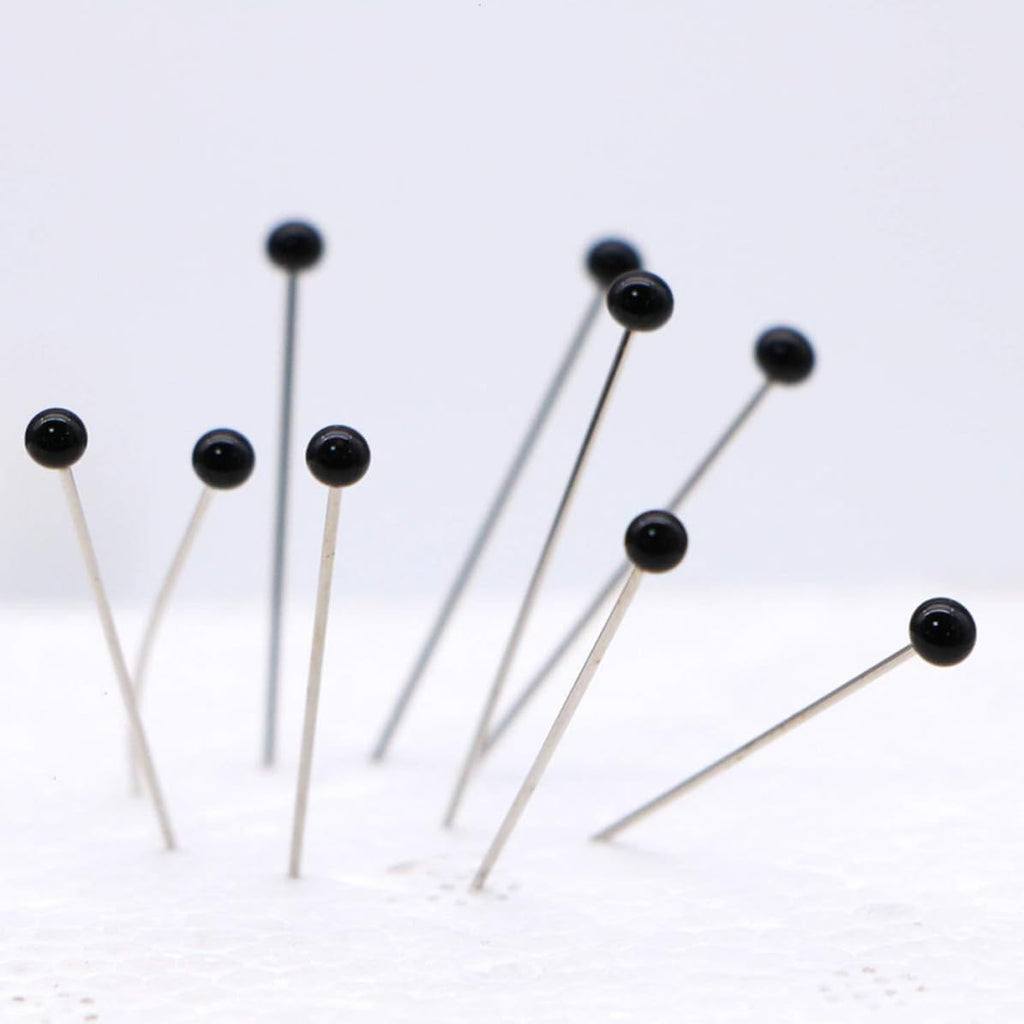500pcs Glass Head Straight Pins, Quilting and Costume Making