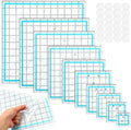 10PCS Quilting Rulers Templates, 2.5"3.5"4.5" 5" 6" 7"8.5"9"10"12"