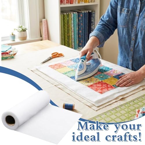 Double Sided Fusible Interfacing Web Iron on, Heavy Weight, 12in X