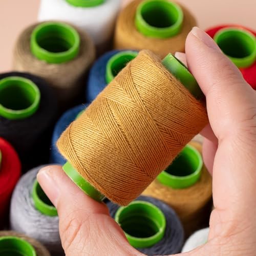 10 Color Sewing Thread Kit, Jean Thread 20s/3
