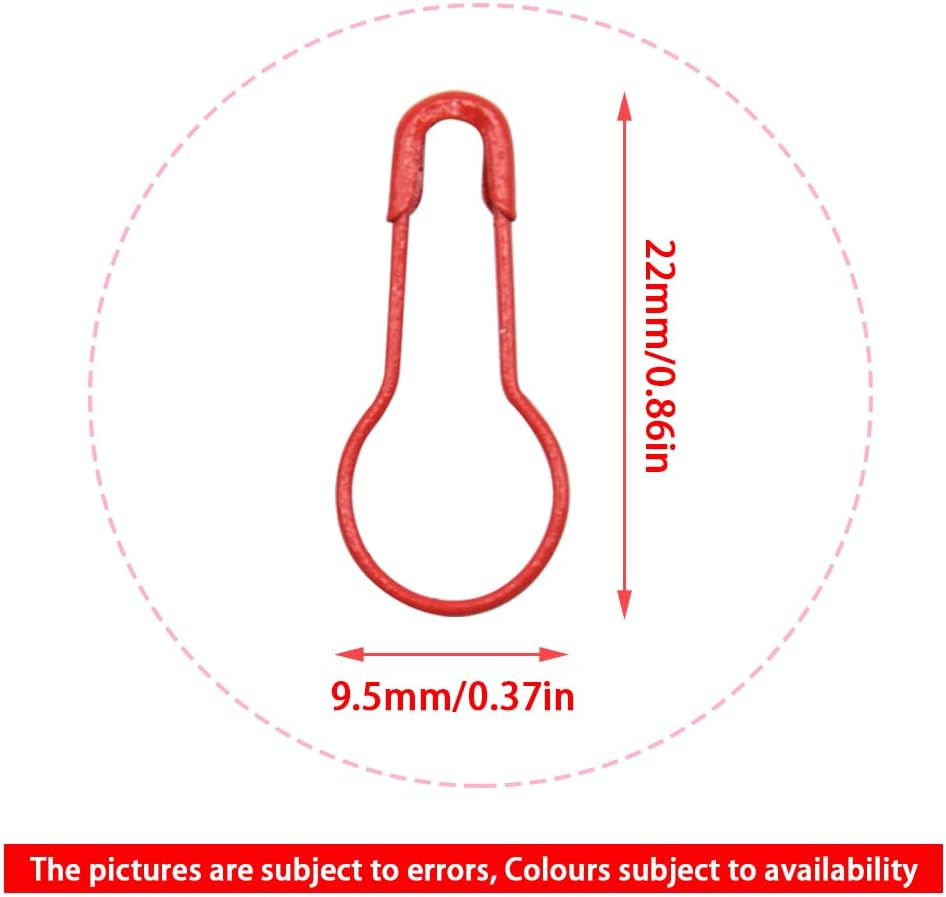 1000 Pcs Safety Pins Safety Bulb Pins for Crafts Metal Knitting Pins