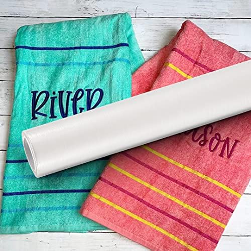New brothread 10" x 10 Yd Roll Water Soluble Embroidery Topping Film