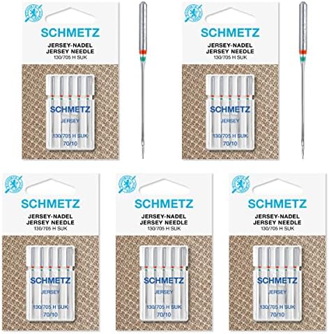 SCHMETZ Jersey Ball Point Sewing Machine Needles – Stretch Knit &