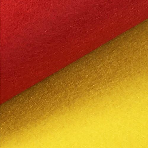 flic-flac 42pcs 12 x 12 inches (30cm*30cm) Felt Fabric Sheet Assorted