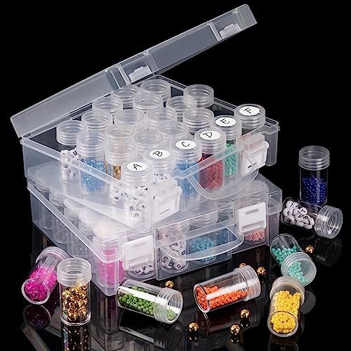 Bead Organizer, Bead Containers, 30 Grids Diamond Painting Storage