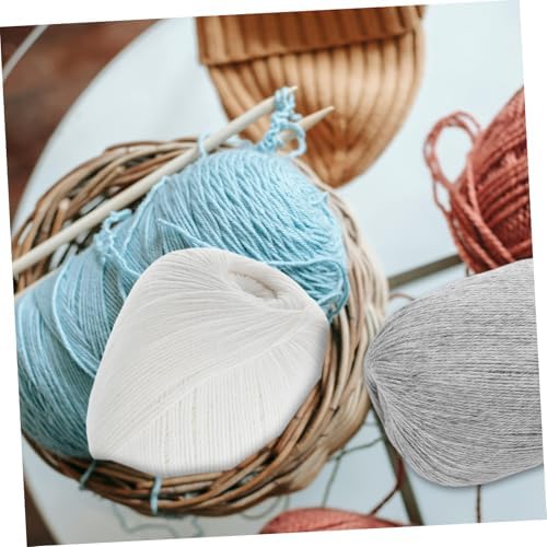 Wool Yarn 6 Balls for Crochet and Knitting Xmas Handmade Hats