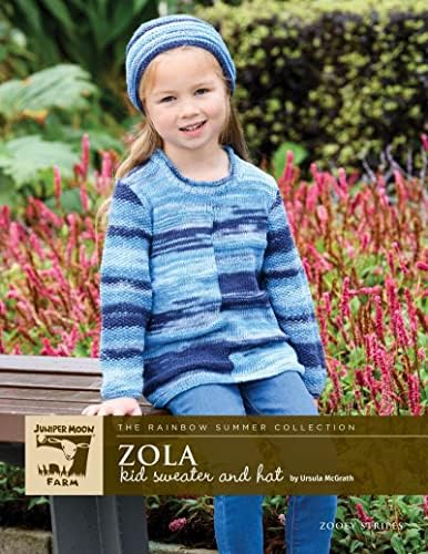 Juniper Moon Farm - Zooey Stripes Yarn (205 - Clover)