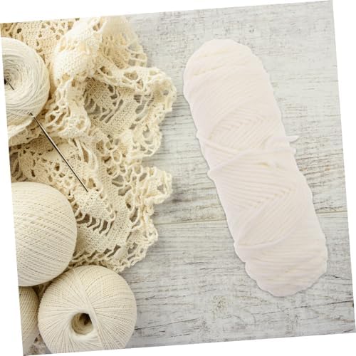7 Rolls Cotton Yarn 8ply for Crochet Knitting DIY Projects