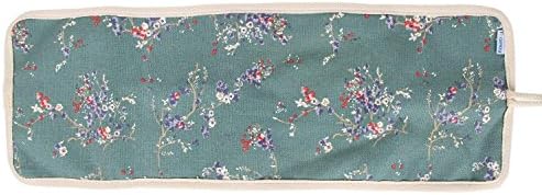 Teamoy Crochet Hook Case Organizer, Crochet Hook Roll Bag, Plum