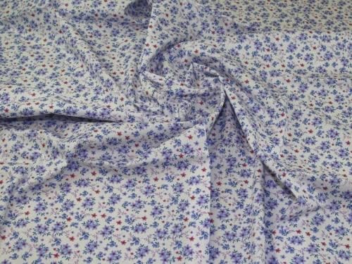 Rose & Hubble Cotton Poplin Fabric Lavender - per Yard