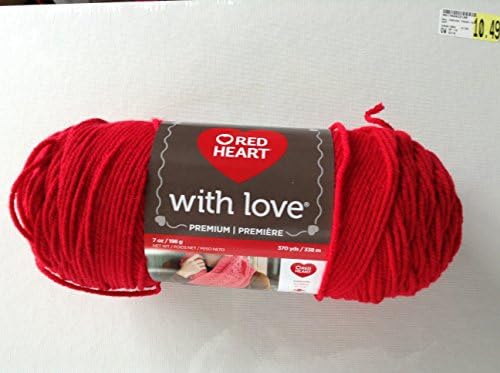Red Heart With Love Yarn-Holly Berry