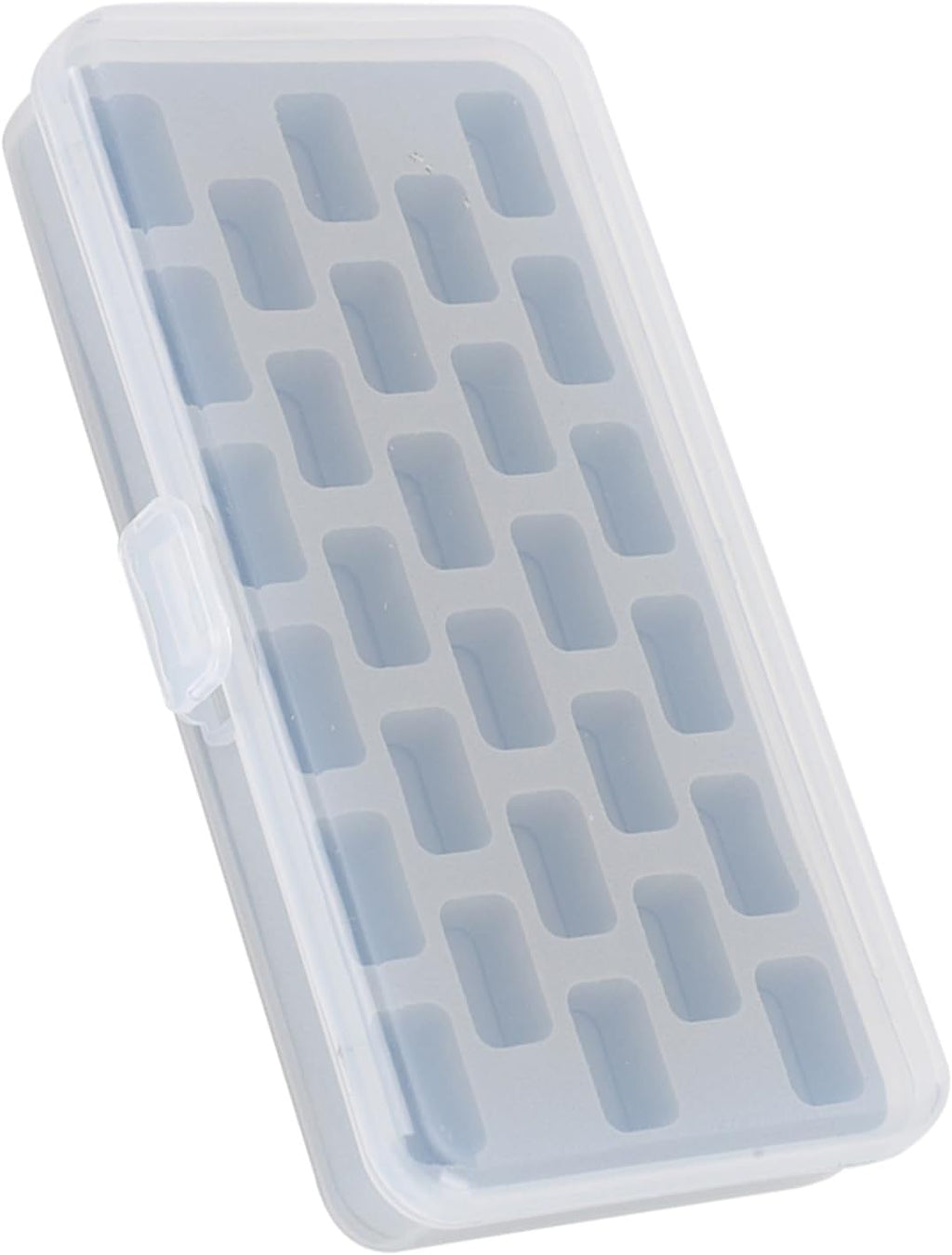 FRELEAN Bobbin Box, 28 Slots Empty Spools Organizer, Plastic Thread