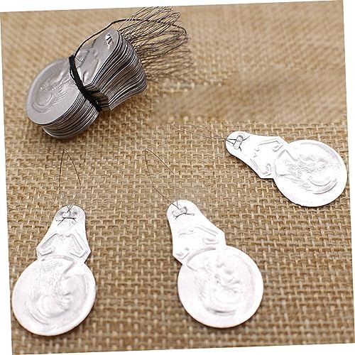 100Pcs Aluminum Gourd Needle Threader Tool for Hand Sewing Projects